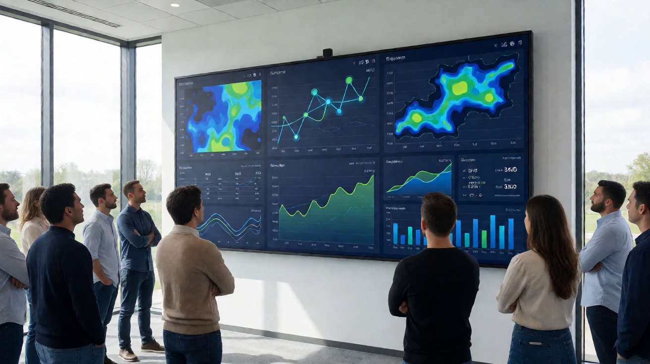 MK体育数据分析Dashboard，展示控球率和射门统计图表